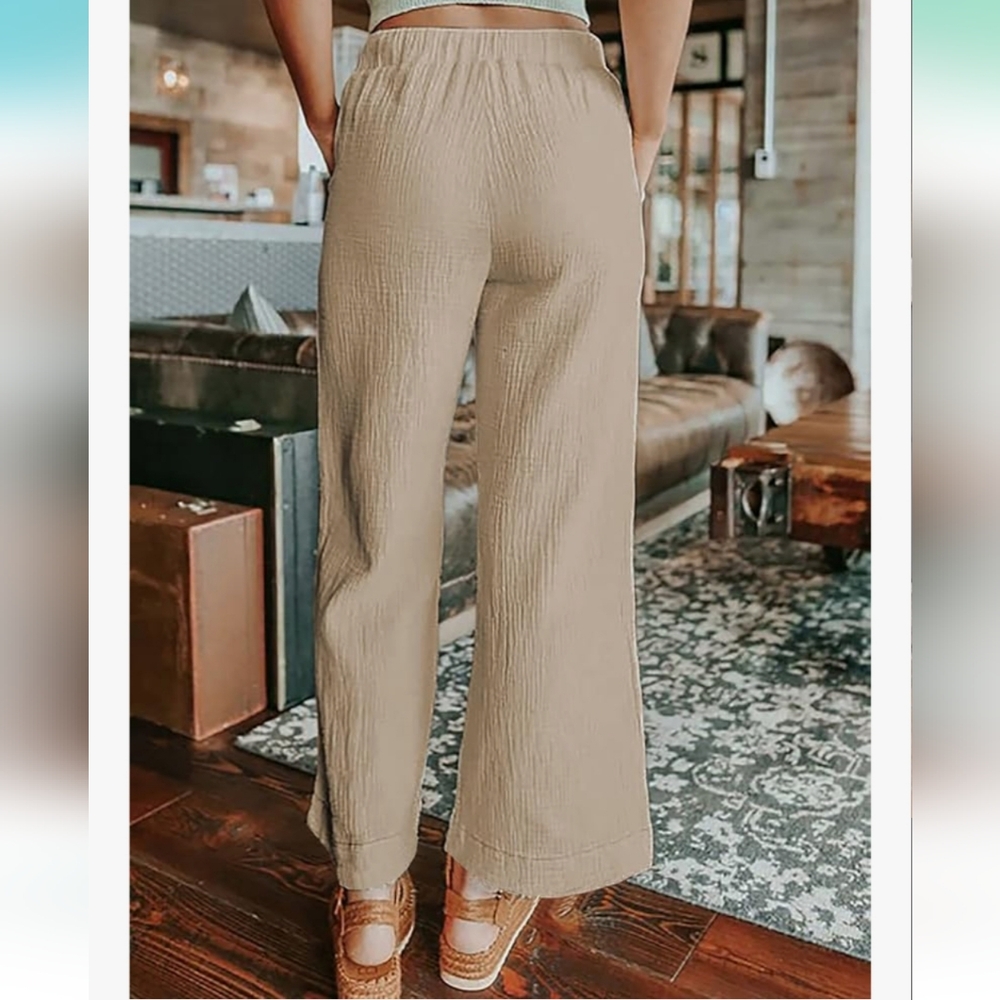 Lightweight Drawstring Pants (L) - image 5